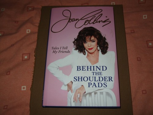 Signed joan collins behind - joan,