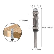 ›Compressiom Flush Trim Bit