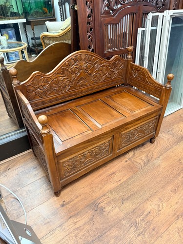 Carved monk style - carved, storage