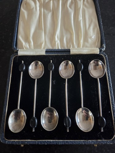 Vintage cased set silver - vintage,
