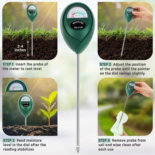 Soil moisture meter - moisture, watering