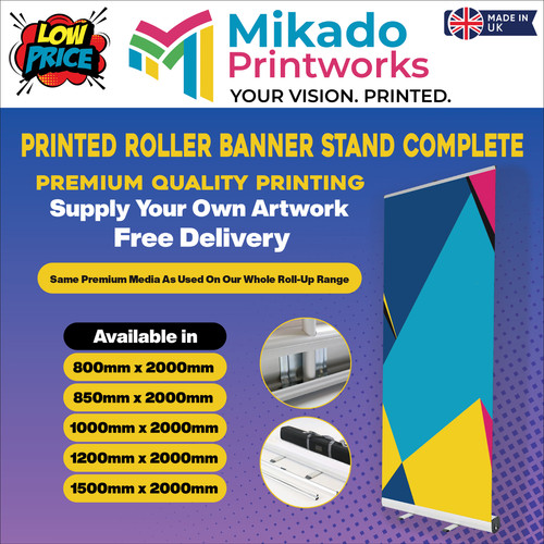 Roller banner printed your - printed,