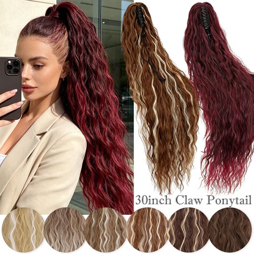 30inch ponytail claw clip - ponytail,