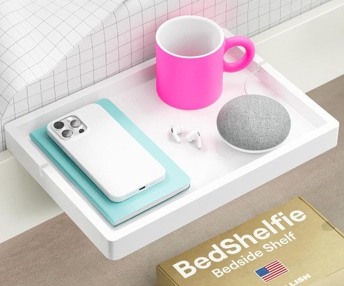 Smallish bedshelfie for bunk - bedshelfie,