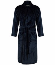 Walker Reid Fleece Robe Polished Flannel Winter Wrap Dressing Gown 
