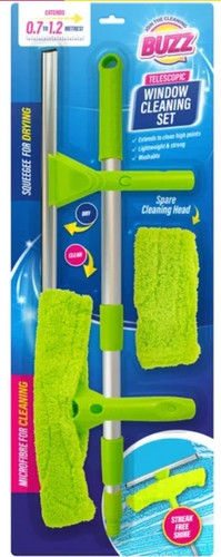 Telescopic window cleaning kit - telescopic,