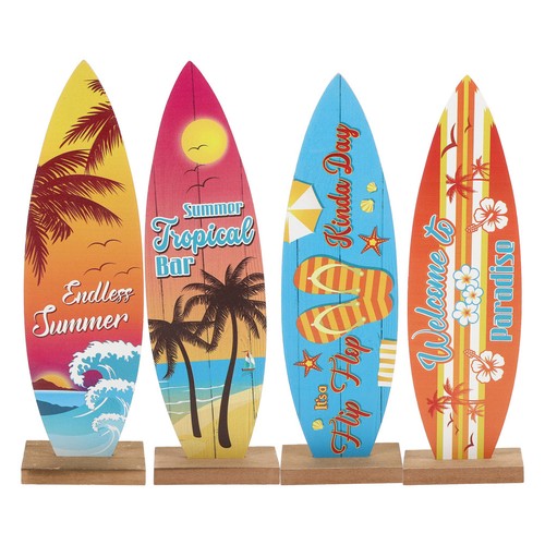 4pcs surfboard decoration - surfboard,