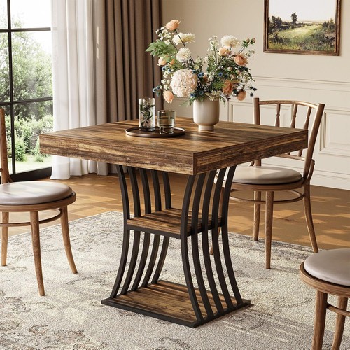 Square dining table - square,