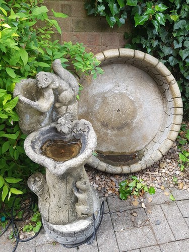 Stone squirrel tree - stone,