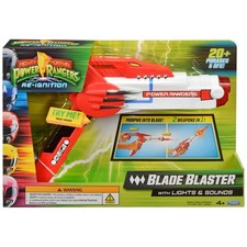 NEW Mighty Morphin Power Rangers Re-Ignition Blade Blaster Toy Light & Sounds 🦖
