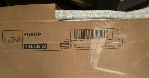 Ikea parup seater sofa full - parup, 3