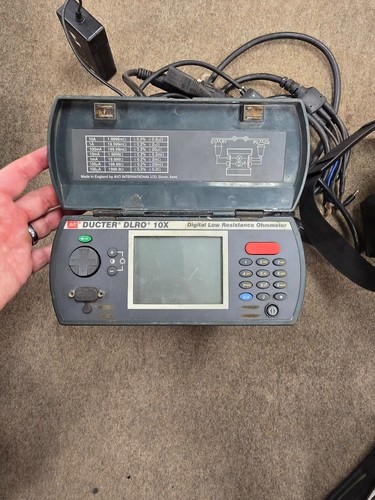 Megger dlro10x ducter tester - megger,