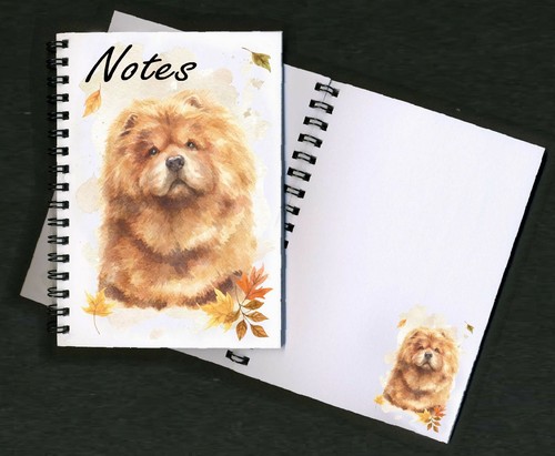 Chow dog notebook - chow, notebook/notepad