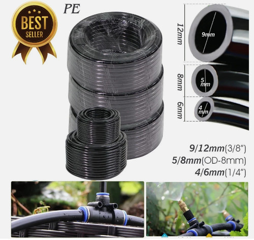 Black ldpe drip irrigation - black,