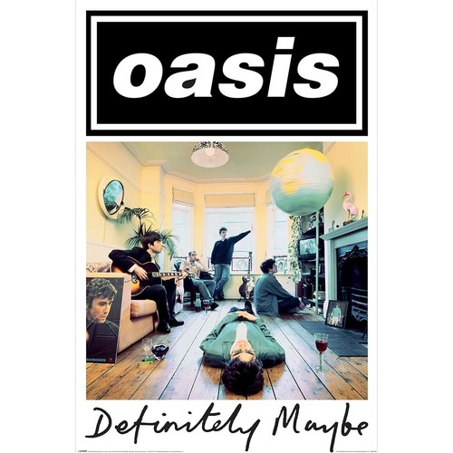 Oasis definitely maybe poster - oasis,