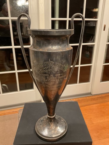 Antique loving cup - antique, silverplate
