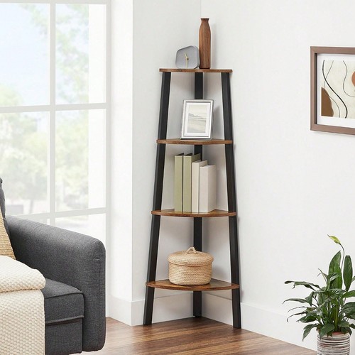 Corner shelf bookcase 4 tier - shelf,