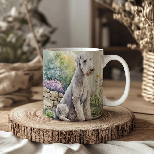 Bedlington terrier 11oz - bedlington,