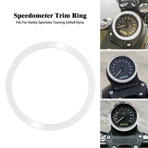 Chrome speedometer gauge bezel - gauge,