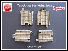 Thomas Trackmaster Tomy Blue track convert  to Brown Track.Adapter [2 pairs]New