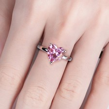 3.0ct Heart Cut Lab‑Created