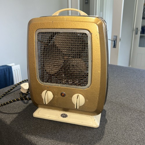 Vintage electric fan heater - electric,