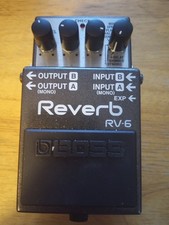 Boss RV-6 Reverb Guitar Pedal