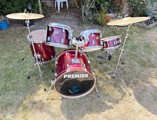 Premier acoustic drum kit - acoustic,