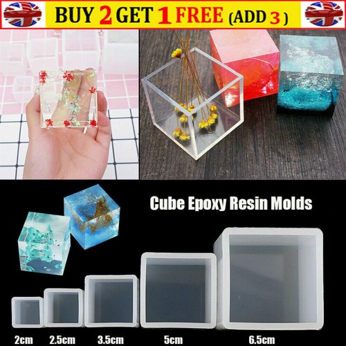 Square resin mould mold - 3d,