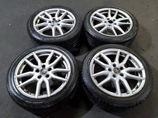 VW GOLF MK5 MK6 SEAT LEON 17 INCH ALLOY WHEELS WOLFRACE 7.5Jx17H2 ET40