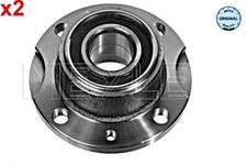 Wheel Hub Rear Axle x2 MEYLE