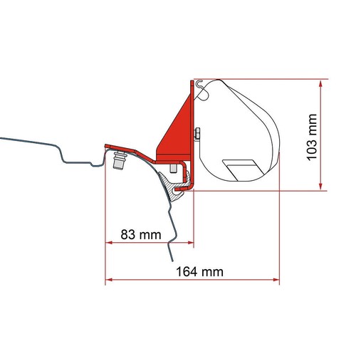 Fiamma kit t5 t6 - fiamma, vw