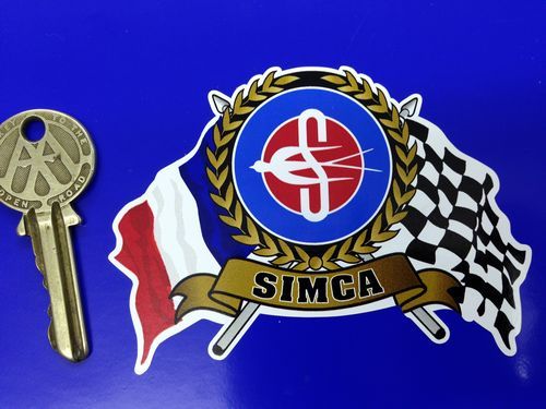 Simca flags scroll - flags,