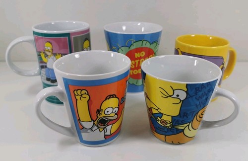 The simpsons collectors mugs - simpsons,