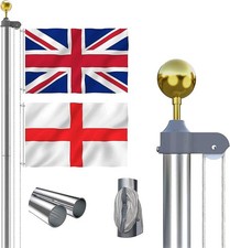 20 FT Sectional Flag Pole Kit