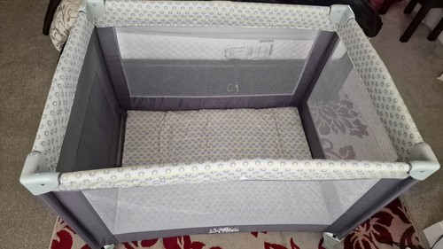 Kiddie couture travel cot with - couture,