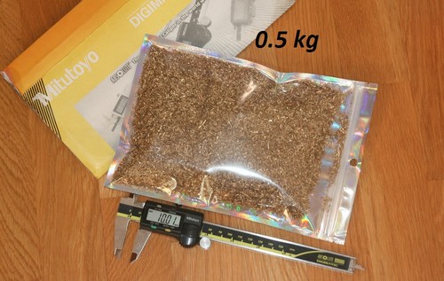 Metal shavings brass - metal, brass 