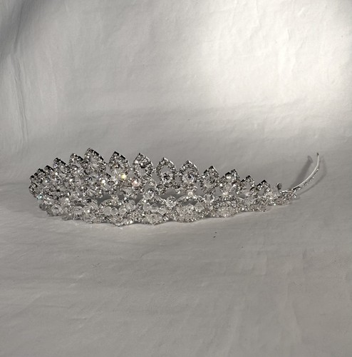 White sparkling crystal bridal - sparkling,