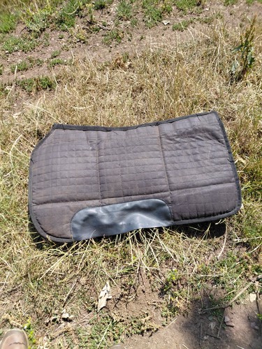 Western shimmable saddle pad - western,
