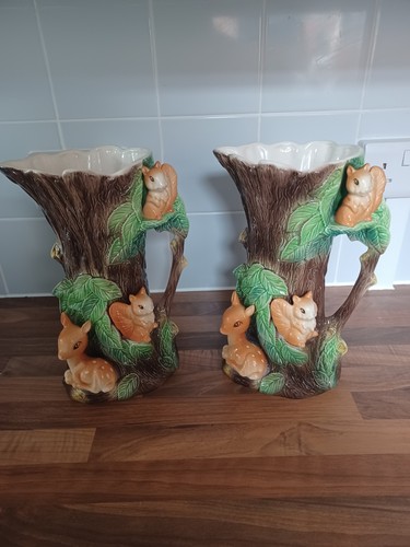 Pair hornsea 1950 deer - pair,