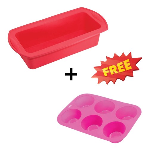 Silicone loaf tins - loaf, 6