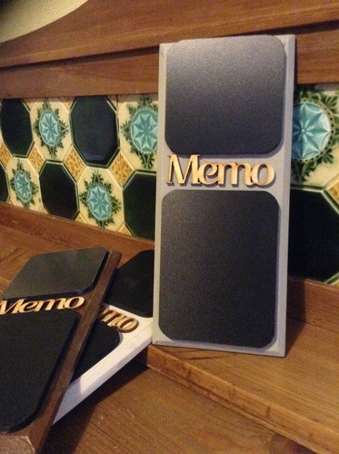 Wooden memo french style petit - memo,
