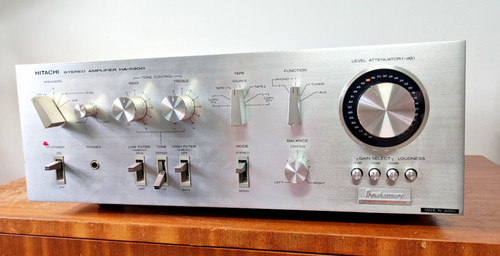 Hitachi 5300 amplifier - hitachi, ha-5300
