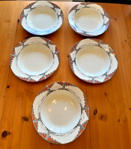 Vintage art deco crown ducal - ducal,