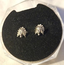 Sterling Silver, Red Indian