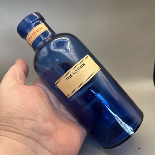 Nice blue glass - nice, victorian