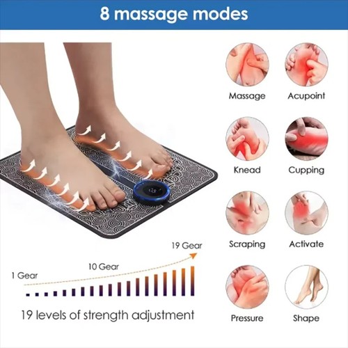 Ems foot massager - foot, mat