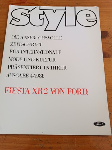 Ford style fiesta xr2 - ford,