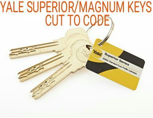 Yale superior keys cut - yale,