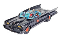 Vintage Corgi Toys 267 Batman Batmobile 1966 Diecast Model Car Figure Unboxed.